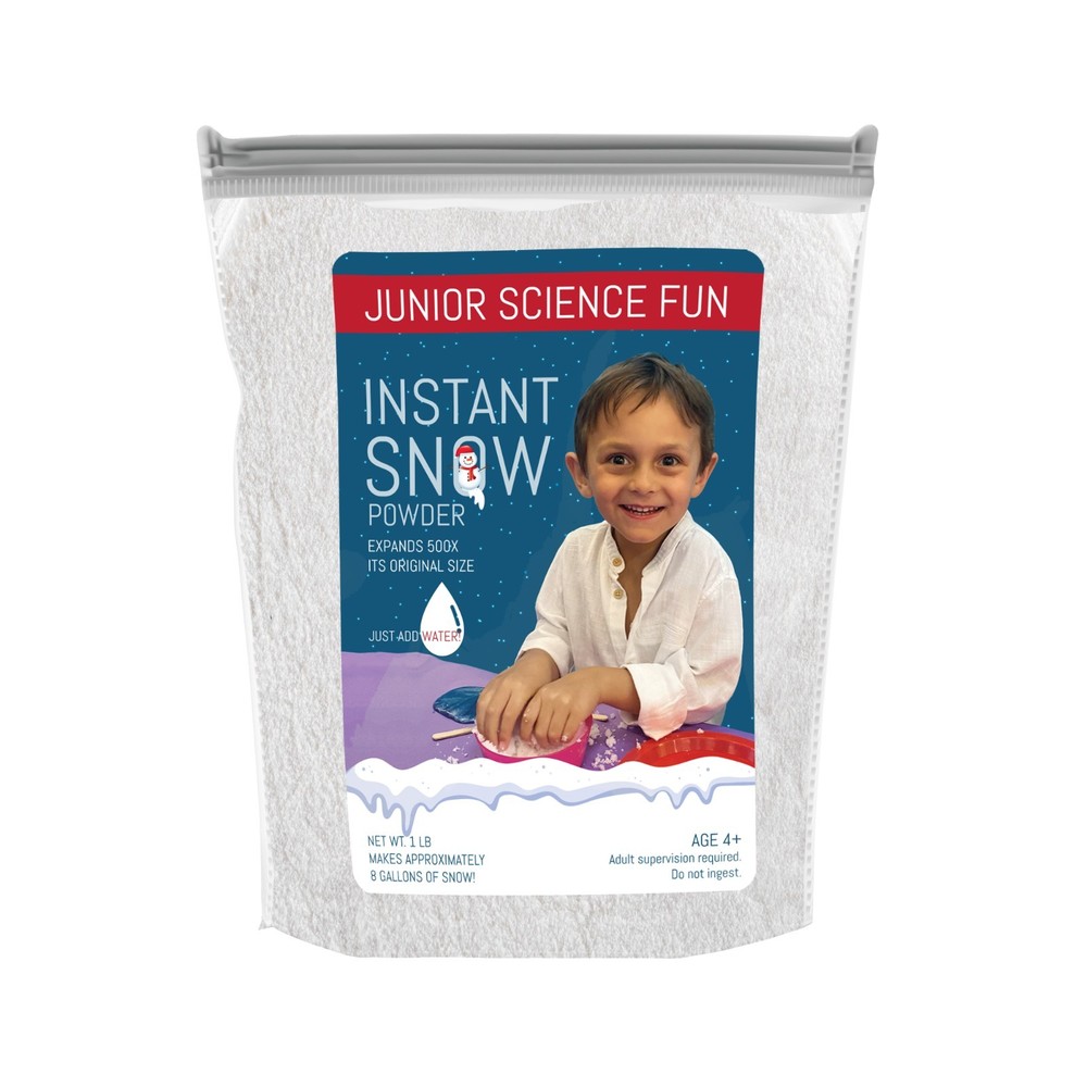 5 Pack Junior Science Fun Instant Snow Powder 2oz STEM Kit