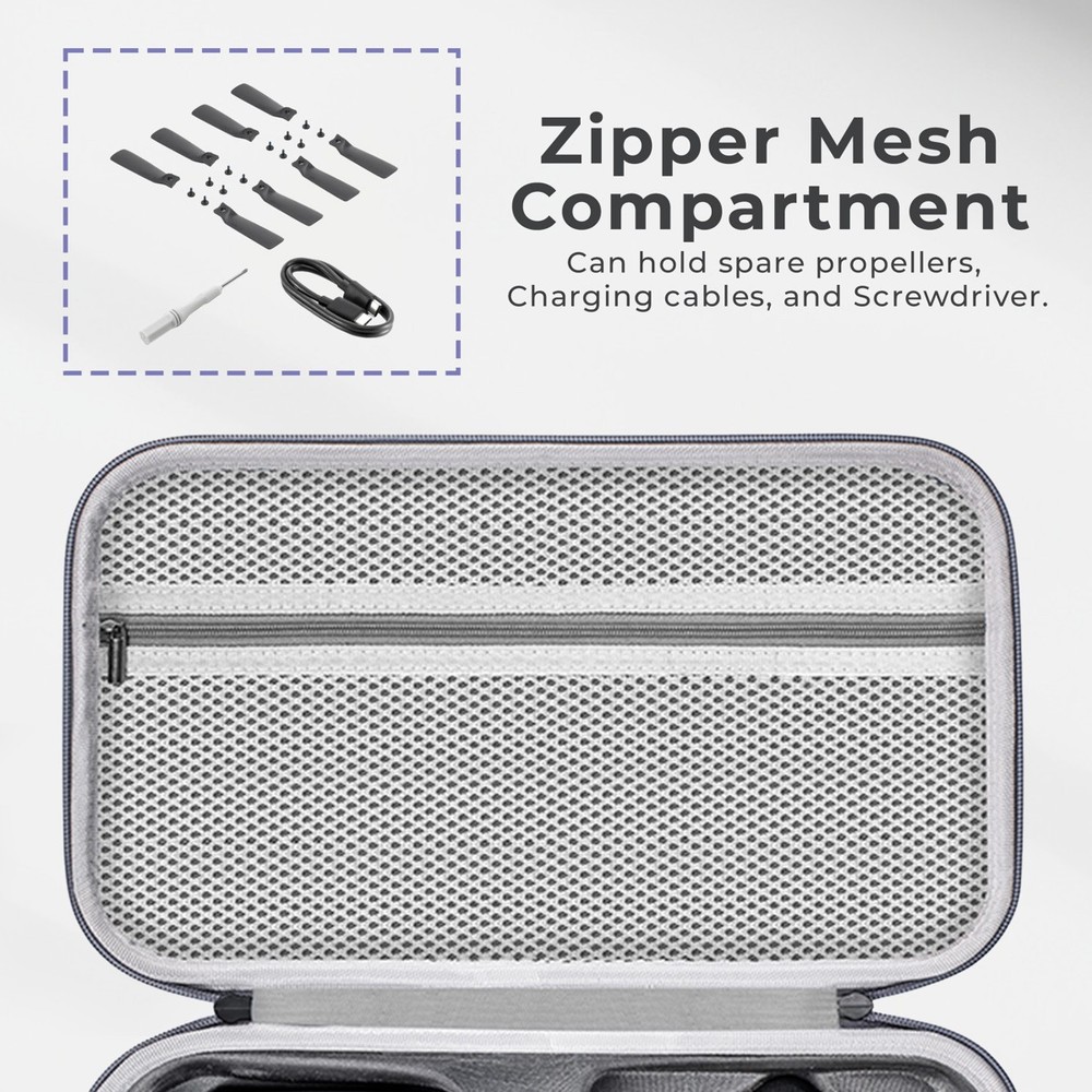 Aries Carrying Case for DJI Flip, Gray