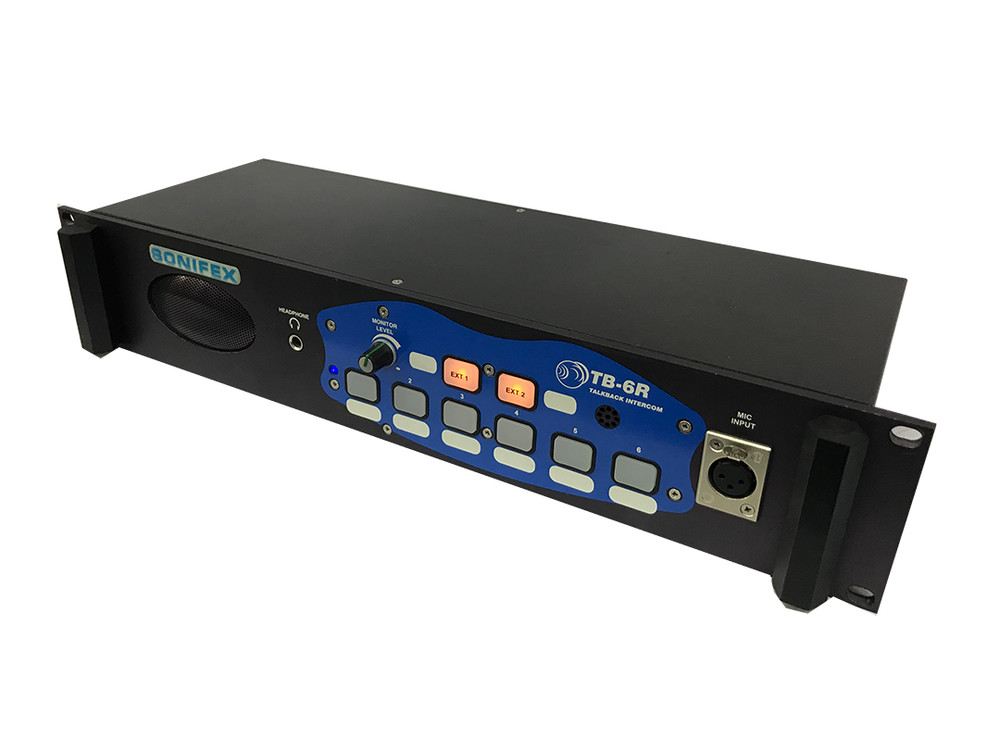 SONIFEX TB-6R Intercom  rackmount  6-way