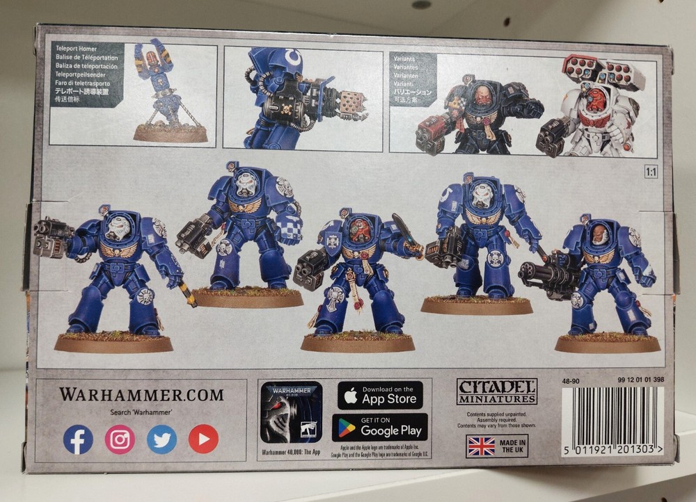 Warhammer 40000 SPACE MARINES TERMINATOR SQUAD single models