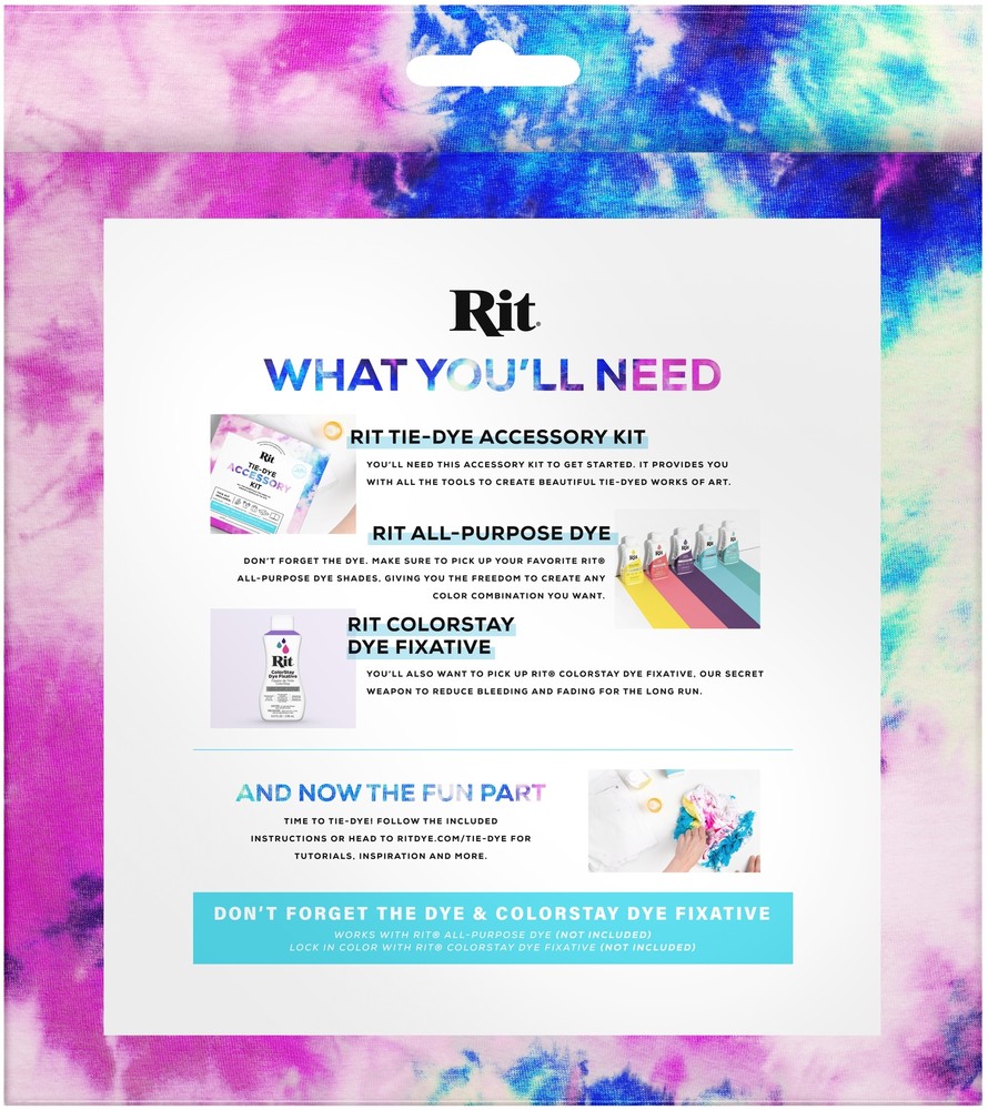 Rit Dye-Rit Tie Dye Accessory Kit-