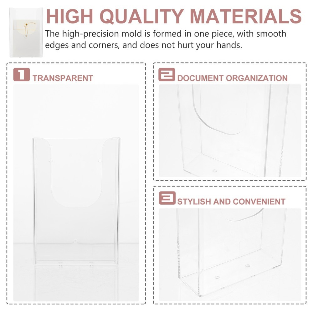 Office Organizer Document File Rack Wall Hanging Information Organiser Vertical