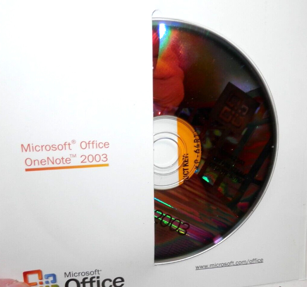 Microsoft Office Professional & One Note 2003 With Keys Word Excel PowerPoint