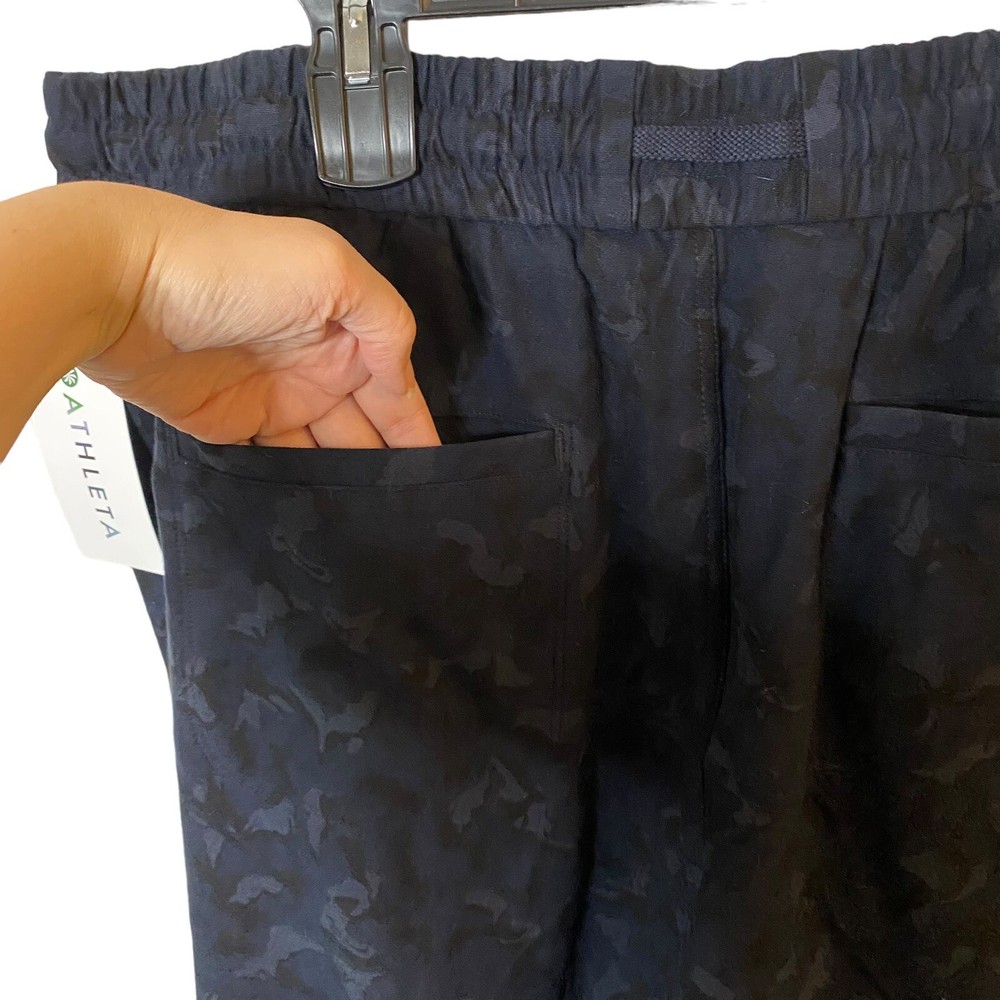 Athleta Printed Farallon Jogger Pant Women's Plus 20 Blue Camo Pull On