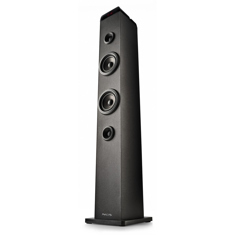 NGS Sky Charm PRO 50W Wireless Multi Pairing BT Tower Speaker, Black