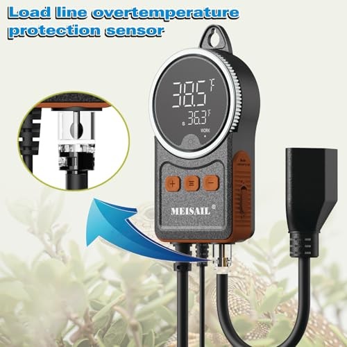 Temperature Controller can be Used for aquaculture, Plant mat Heating, MS-60A