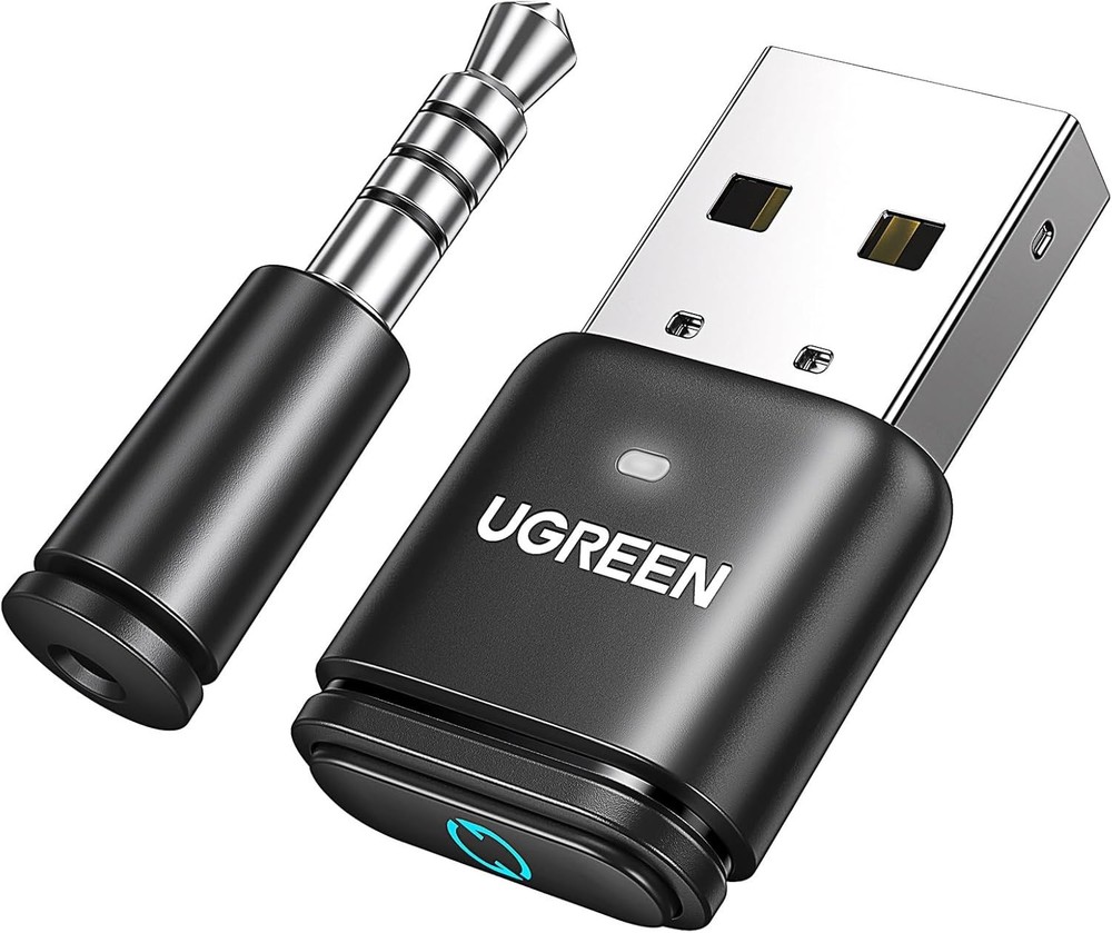 Plug & Play Bluetooth Audio Adapter - Seamless Connection for PS5, Switch, PC