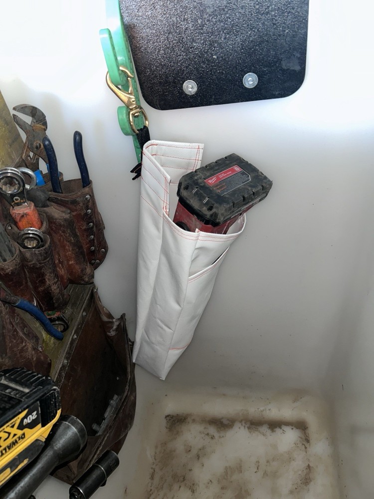 Utility Crimper/press Storage Bag White