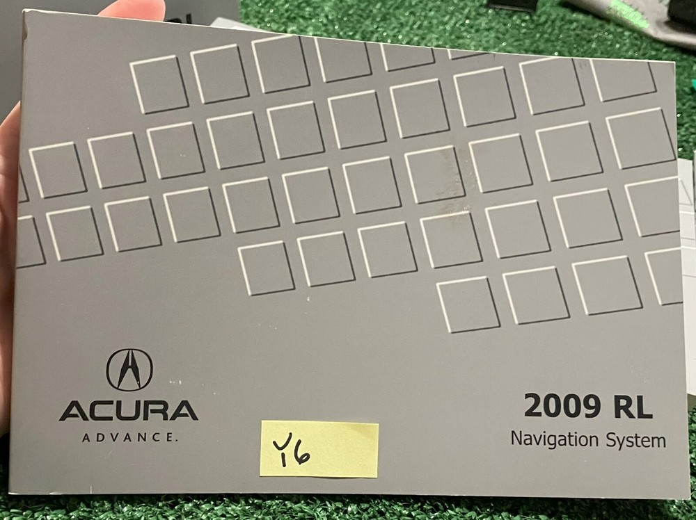 OEM ACURA 2009 RL NAVIGATION MANUAL