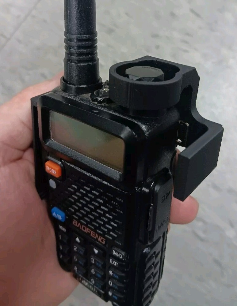 Baofeng UV-5R Cage - PTT & Volume Knob Cover Guard Case