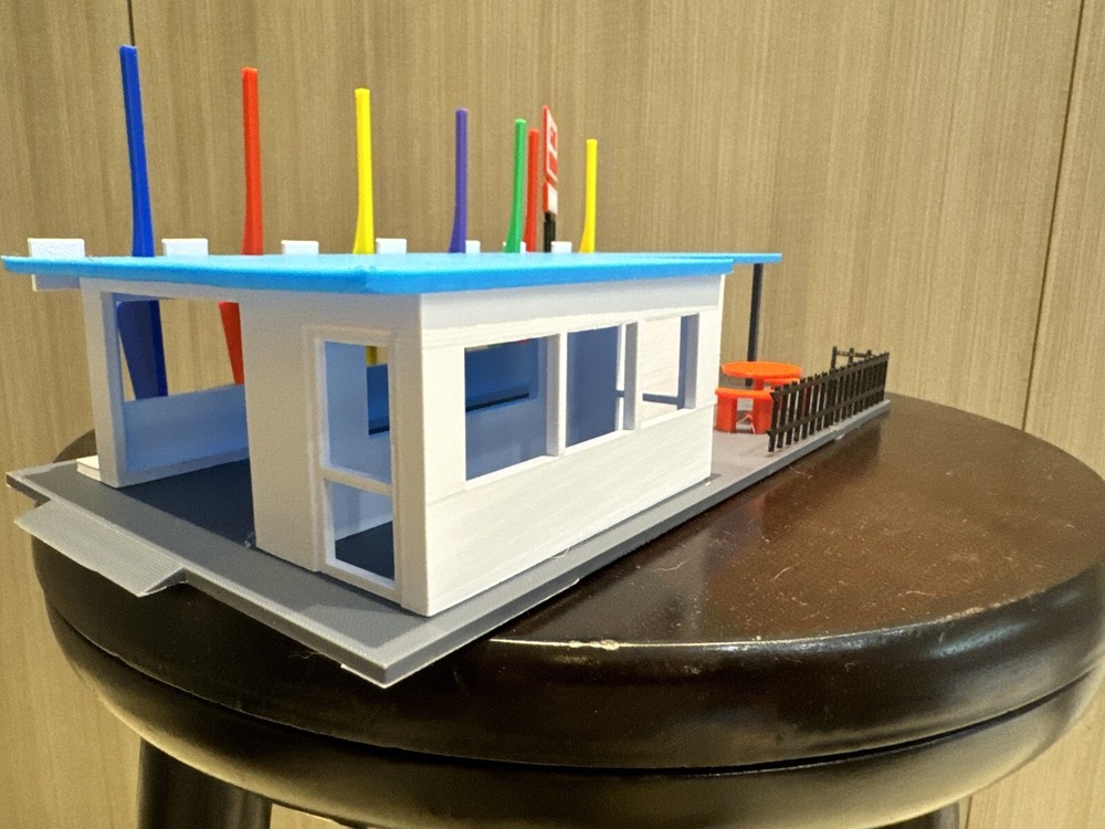 O Scale “Googie Style” Car Wash - Kit