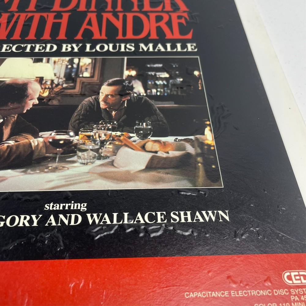 My Dinner with Andre - CED VIdeodisc - Untested