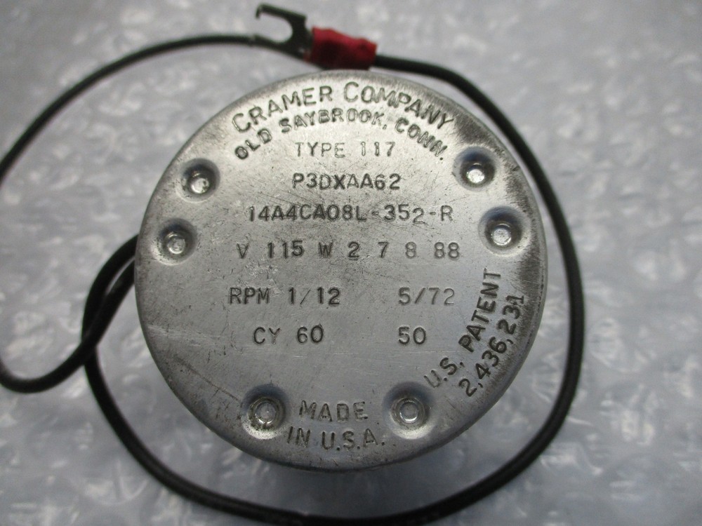 CRAMER P3DXAA62 MOTOR NSNP