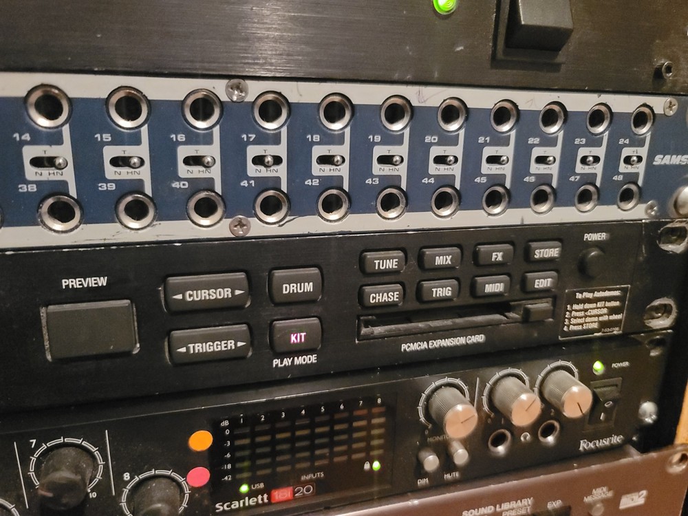 alesis dm pro drum module upgrade chip