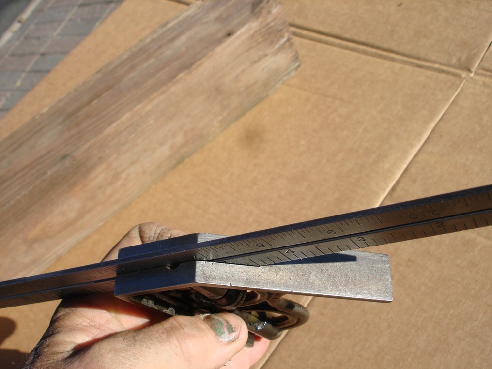 Vintage WORTH * 12" Combination Square