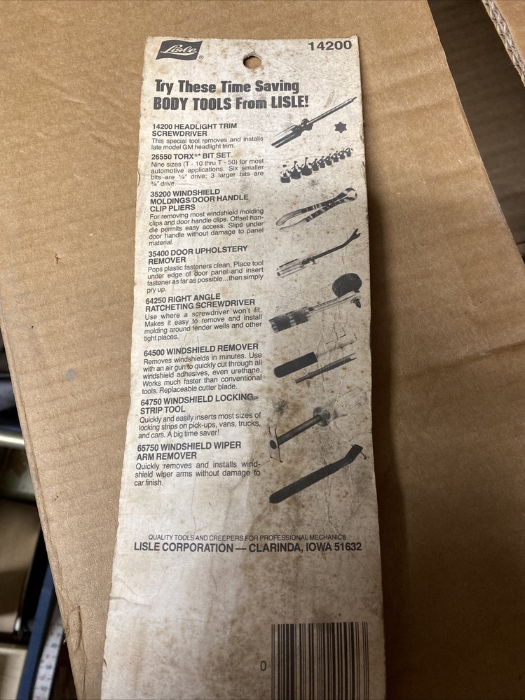 Lisle Tools, Headlight Trim Screwdriver, Part #14200