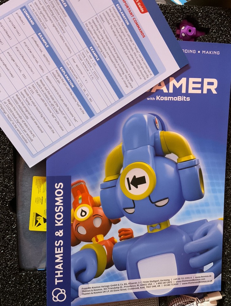 🥇 Code Gamer Experiment Kit,Gaming,Coding,Making,🆕NO BOX‼️