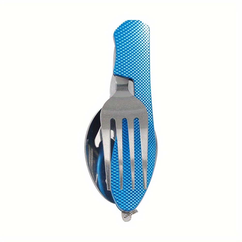 Versatile Easy-To-Carry Hygienic Foldable Multi-Functional Outdoor Tableware Set