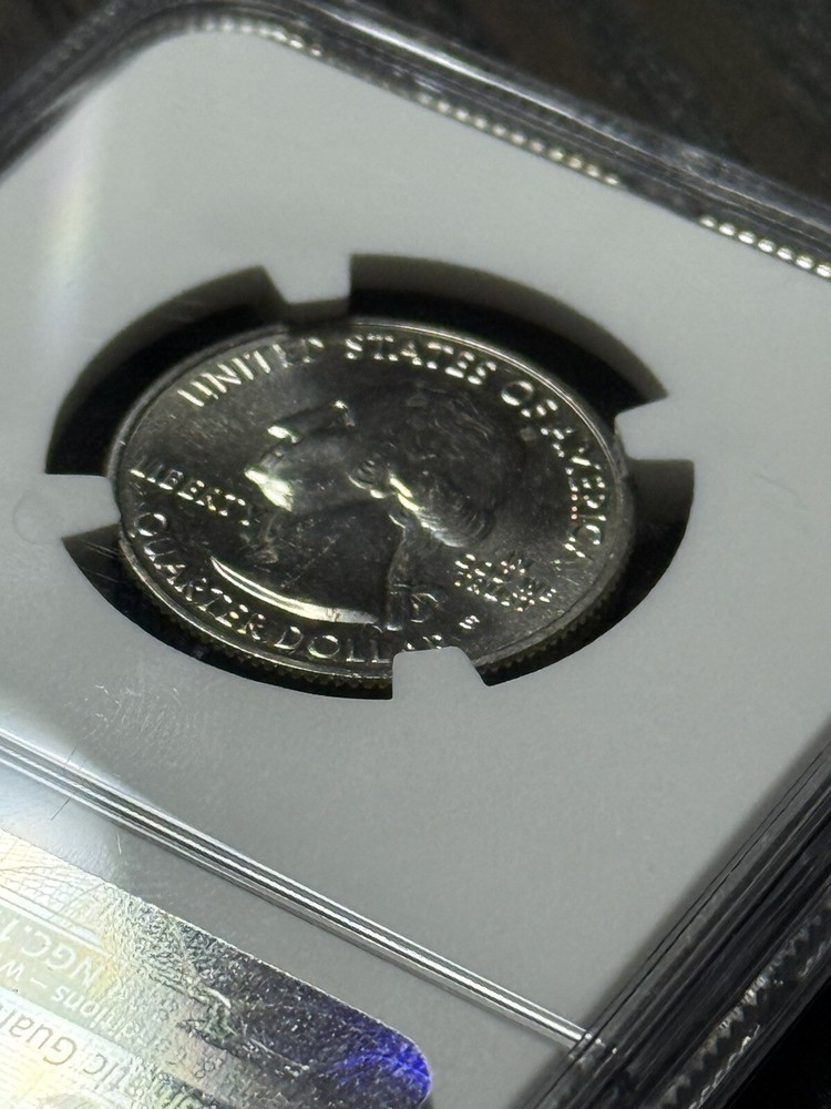 2014 S 25c Everglades NGC Sample
