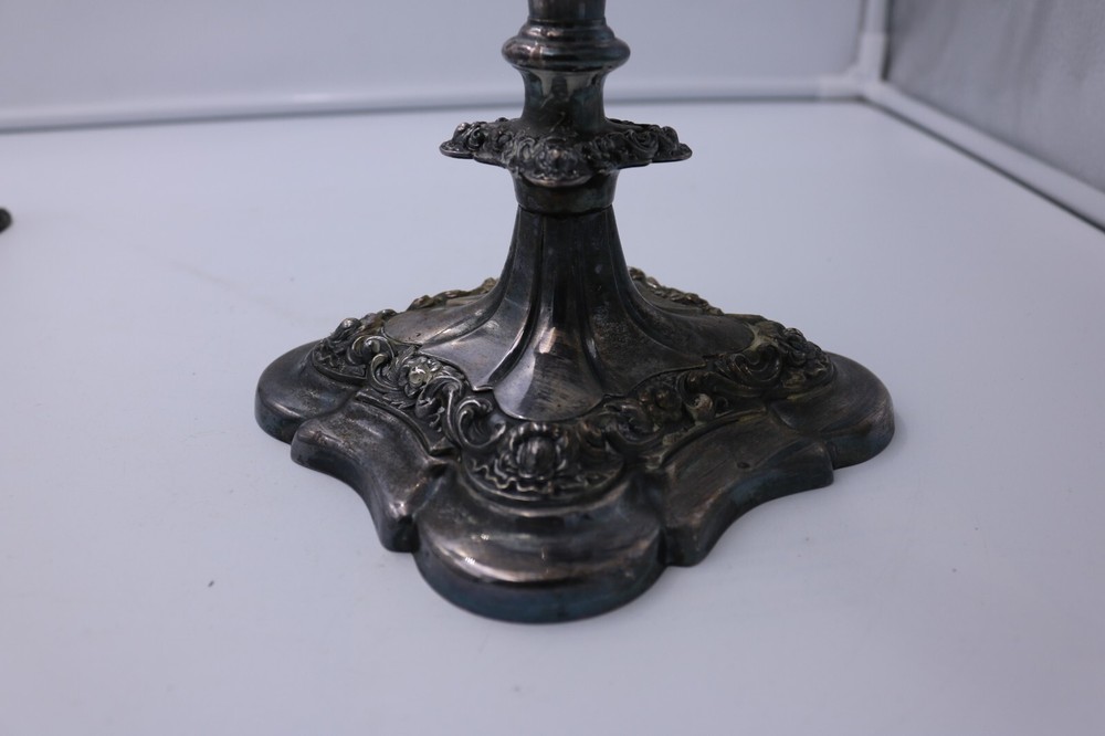 gorham sterling plated candle stick holder