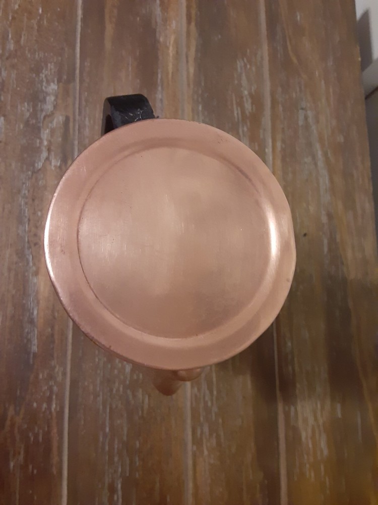 VTG.MCM COPPER 1 CUP COFFEE MAKER STACKED