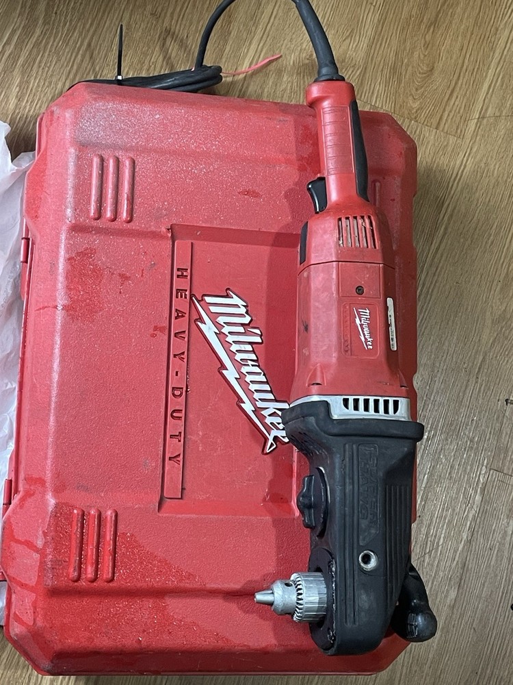 Milwaukee Super Hawg 13 Amp Right Angle Driver Corded