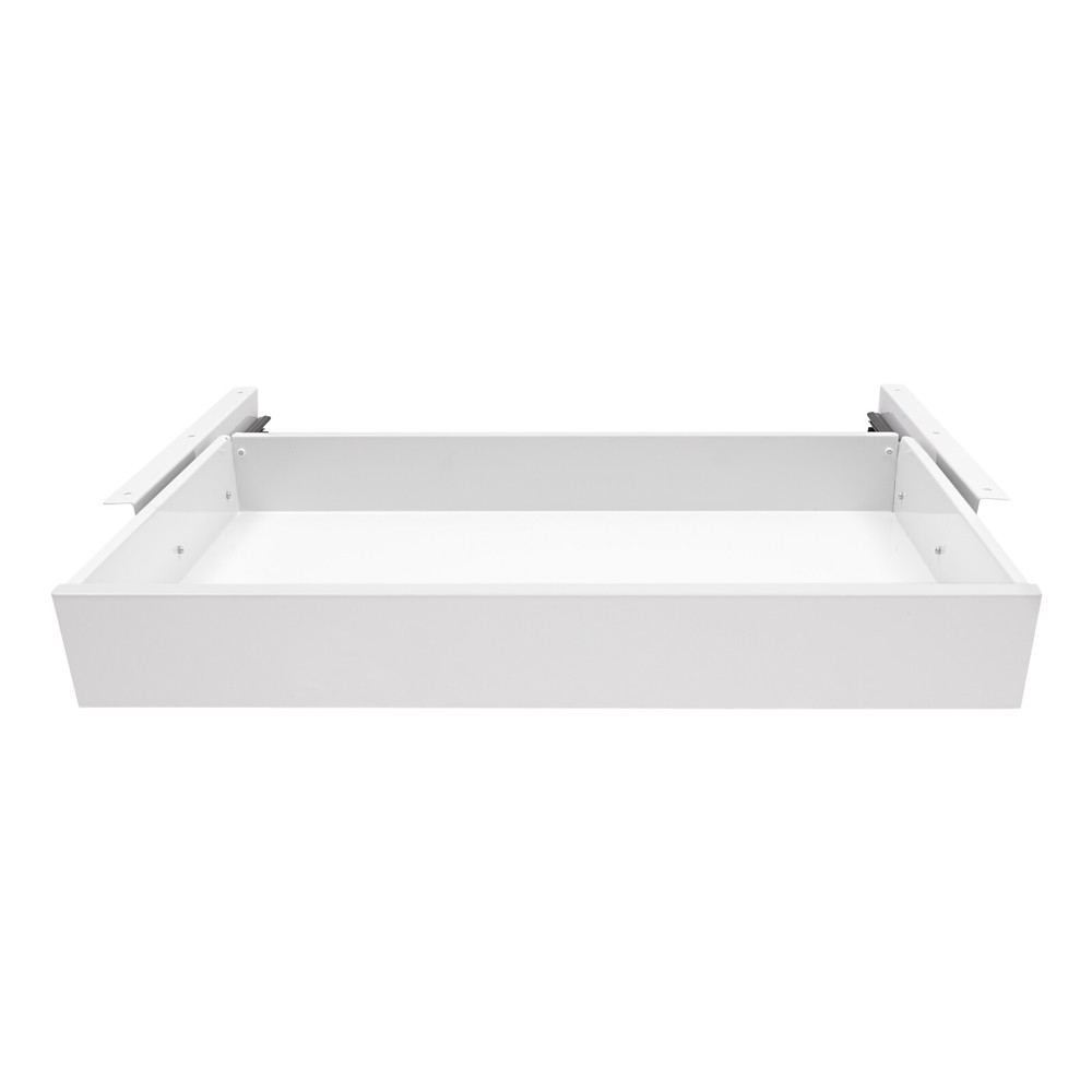 Under-Desk Sliding Pull-Out Drawer for Office Storage Organizer