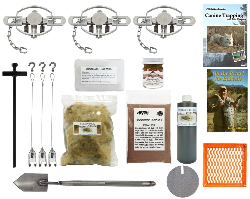 PcsOutdoors Basic Bobcat Trapping Starter Kit