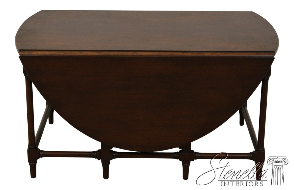 57729: BEACON HILL Bamboo Form Mahogany Coffee Table