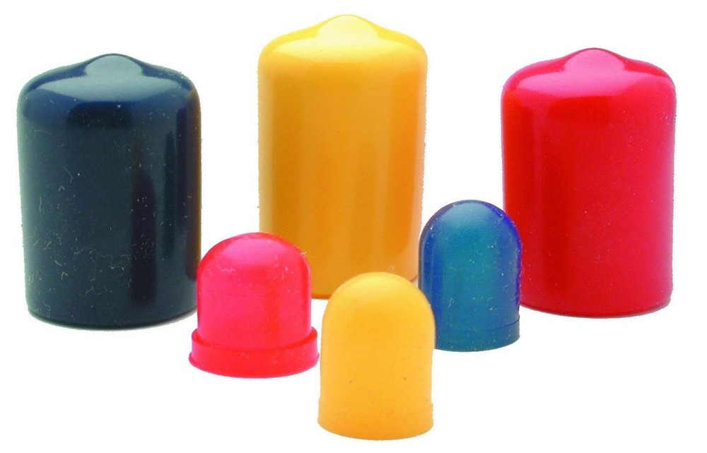 Auto Meter Shift Light Colored Cover - Rubber - Blue / Yellow / Red - Kit