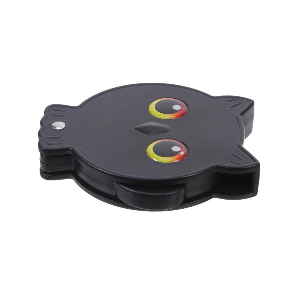 Owl Pocket Loupe Rotating Folding Magnifier Compact Travel Reader Tool