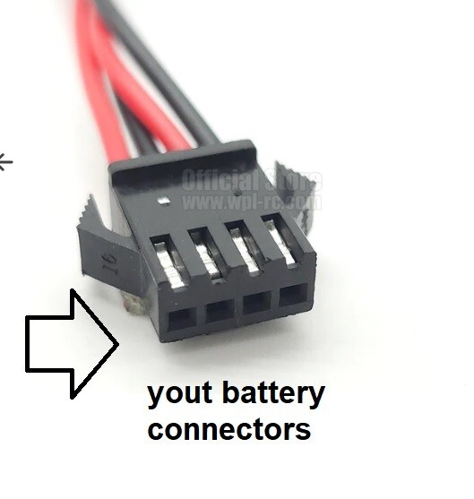 USB CARGER for WPL RC CAR D Series & E1.