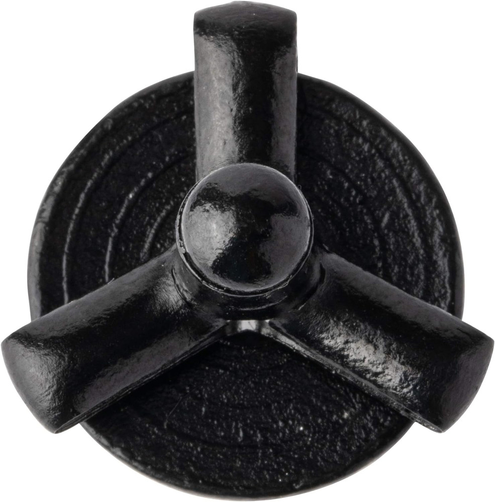 50Pcs 3/16" X 1" Large Head Tri-Fold Exploding Aluminum Pop Rivets (Black)