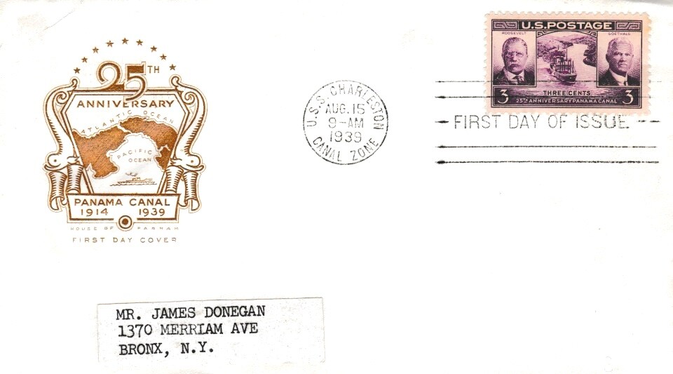 United States Scott 856 Label address.