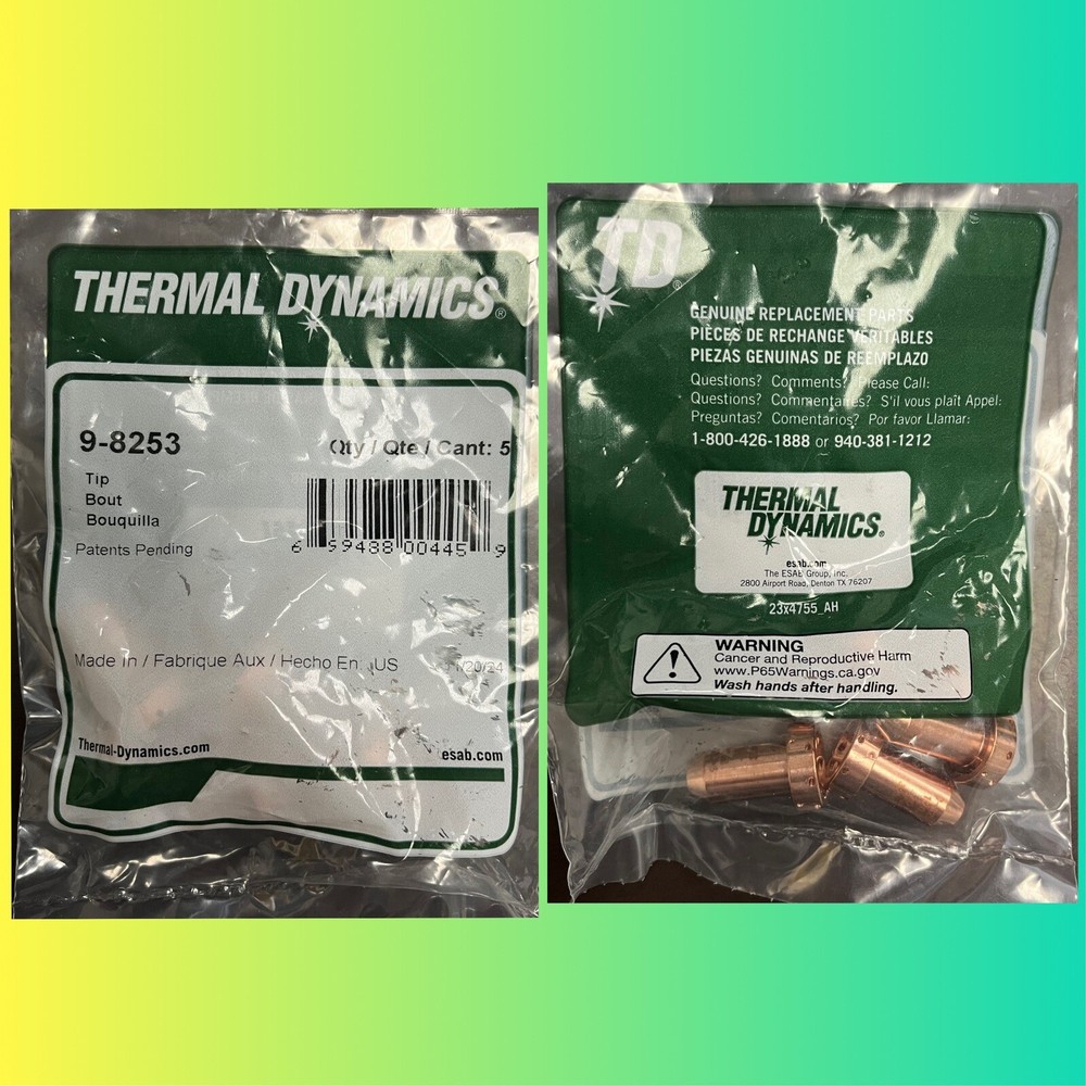 9-8253 Tip For Thermal Dynamics SL100 Plasma Torch