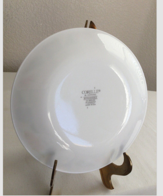 11 Pc Corelle Friendship Pattern Dinnerware Dinner Desert Plate Platter Bowl Cup