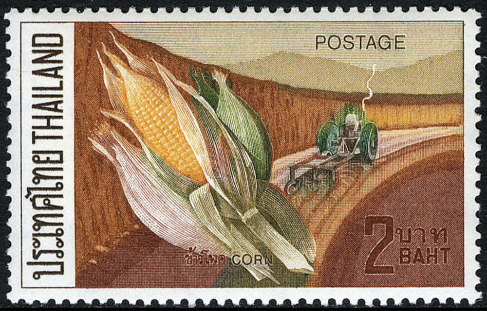 Thailand #Mi596 MNH 1971 Export Promotion Corn [580]