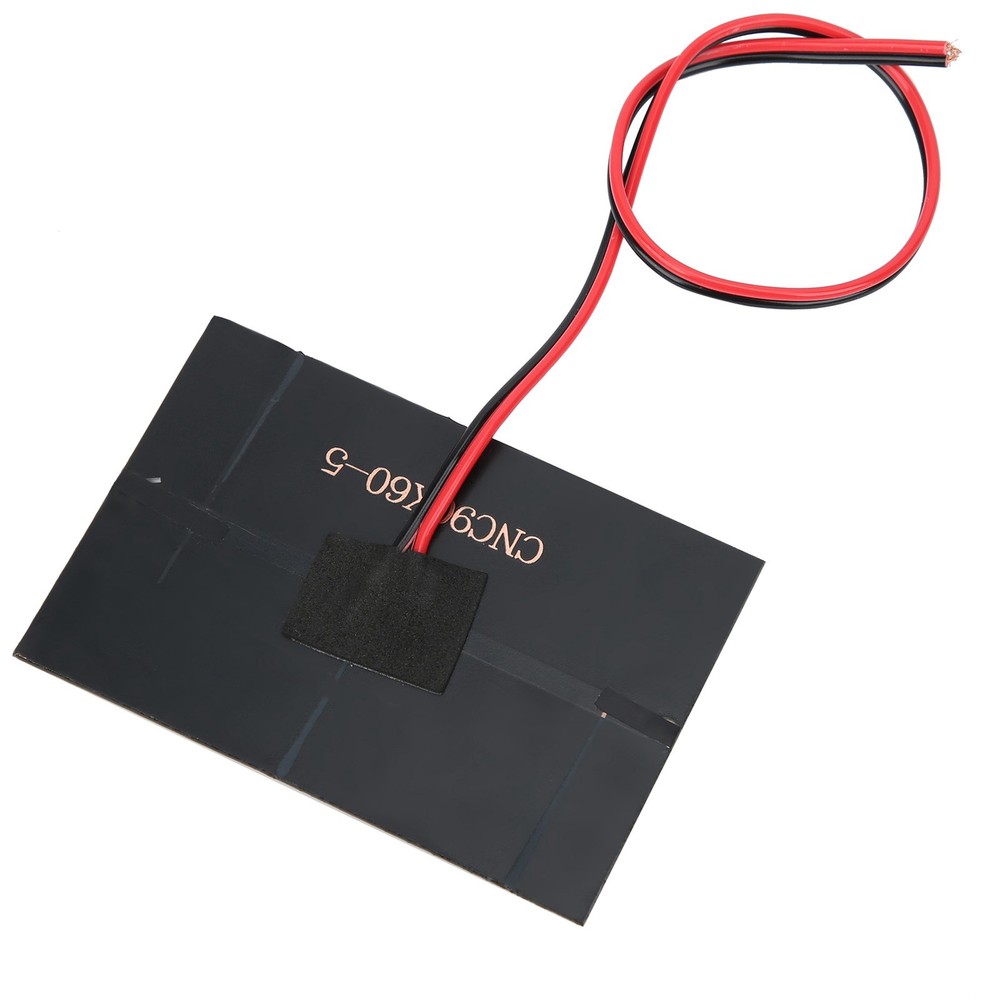 5pcs DC5V 150mA 5pcs Solar Panel Module With 30cm/11.8in Wire Charging