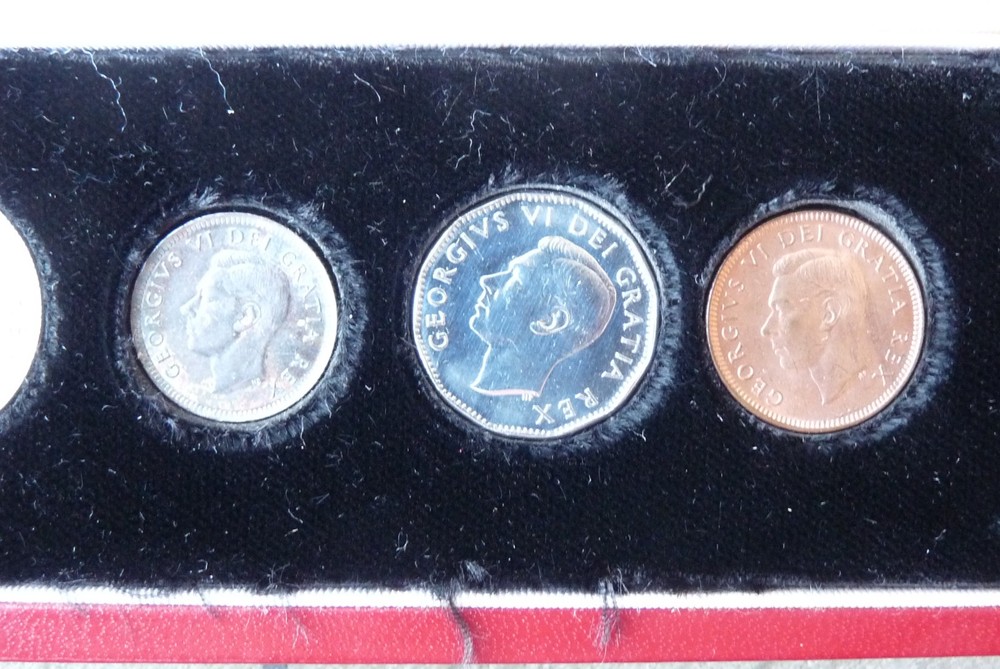 1952 Canada silver coin set