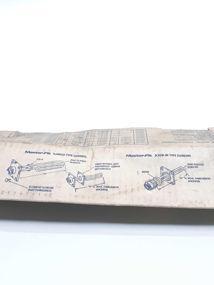 Master Fit D31073 Water Heater Element Screw In 6000W 480V