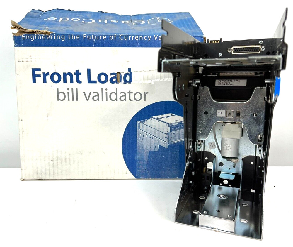 CASH CODE FRONT LOAD BILL VALIDATOR FL-0305US2731 HOUSING