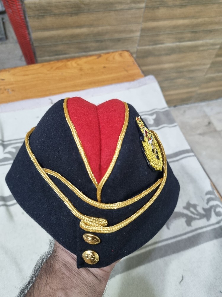 BRITISH GENERAL FIELD OFFR'S OVERSEA HAT (SIDE CAP)