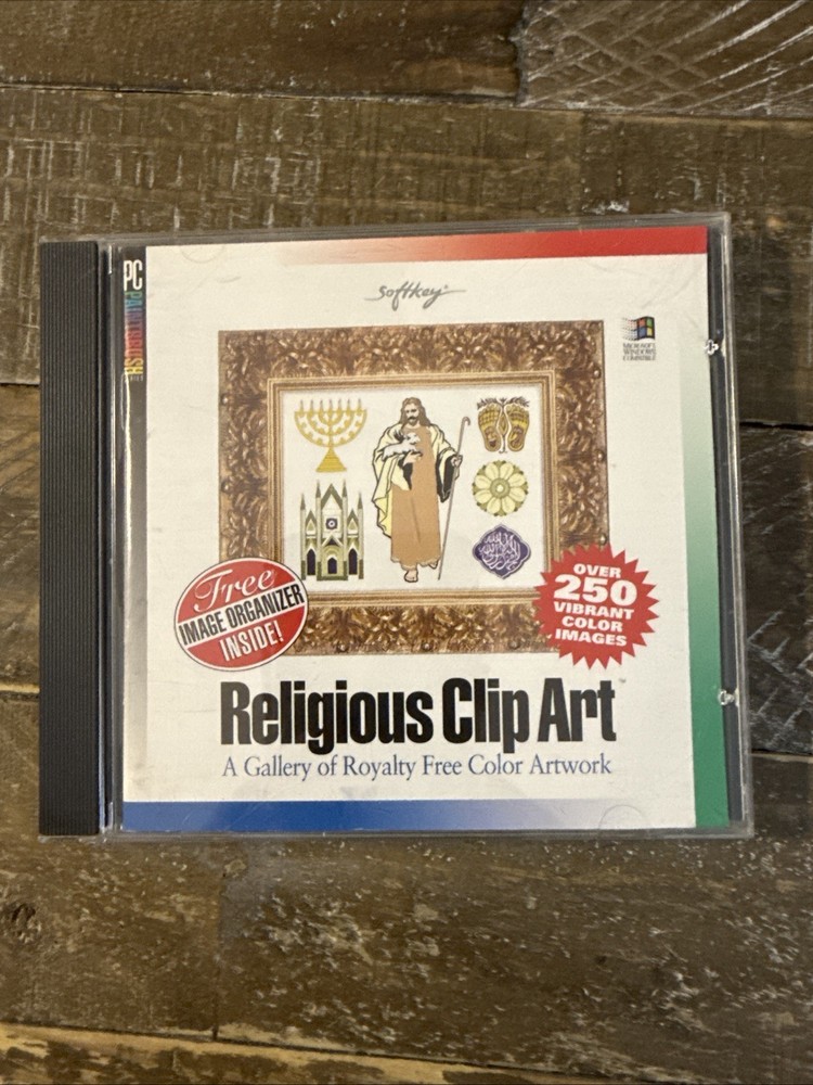 Religious Clip Art PC Cd Rom