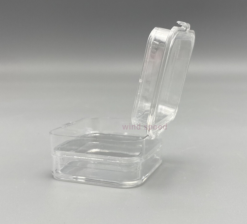 Denture Hinged Display Box Jewelry Chip Storage Boxes False Teeth Membrane Case