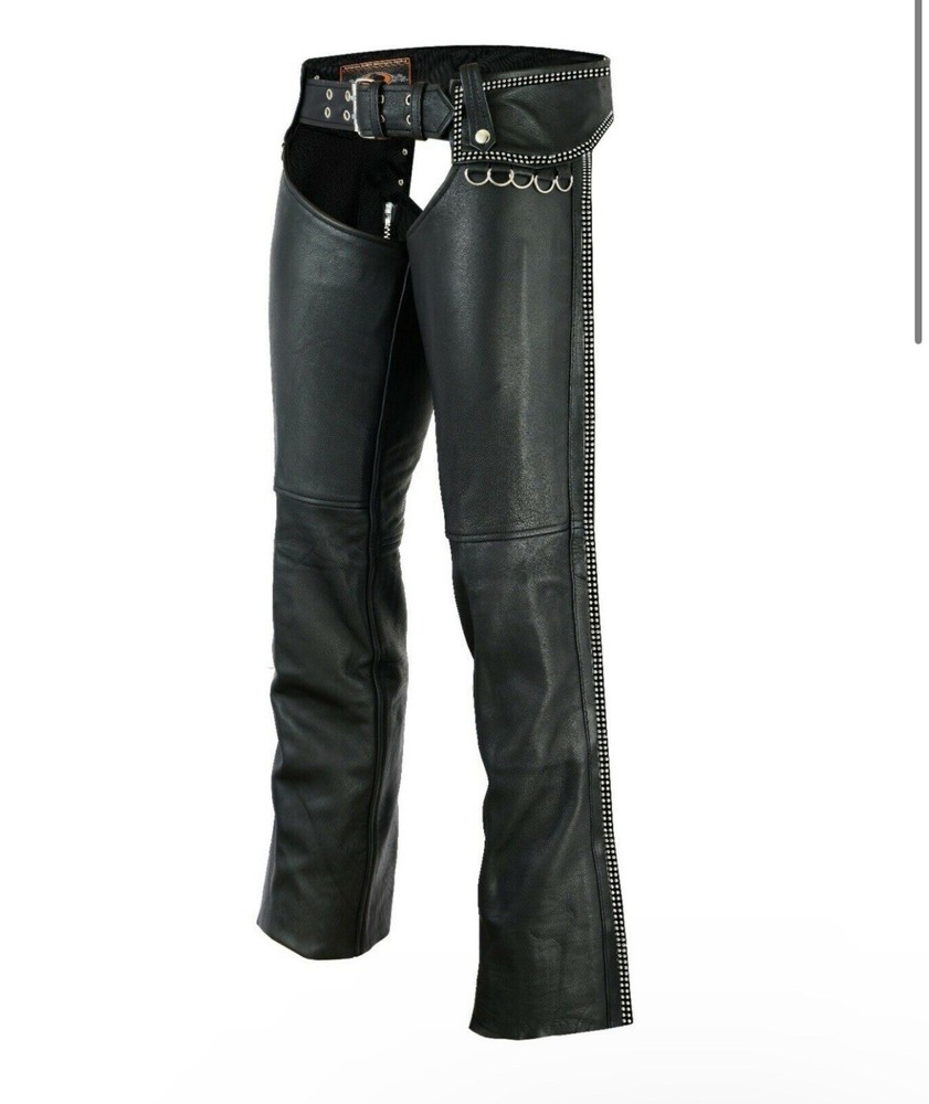 Woman’s Purple Bling Chaps Size Medium- New