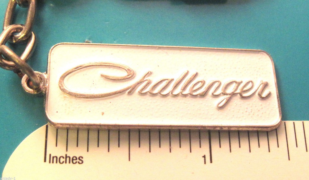 Vintage  CHALLENGER - keychain , key chain GIFT BOXED