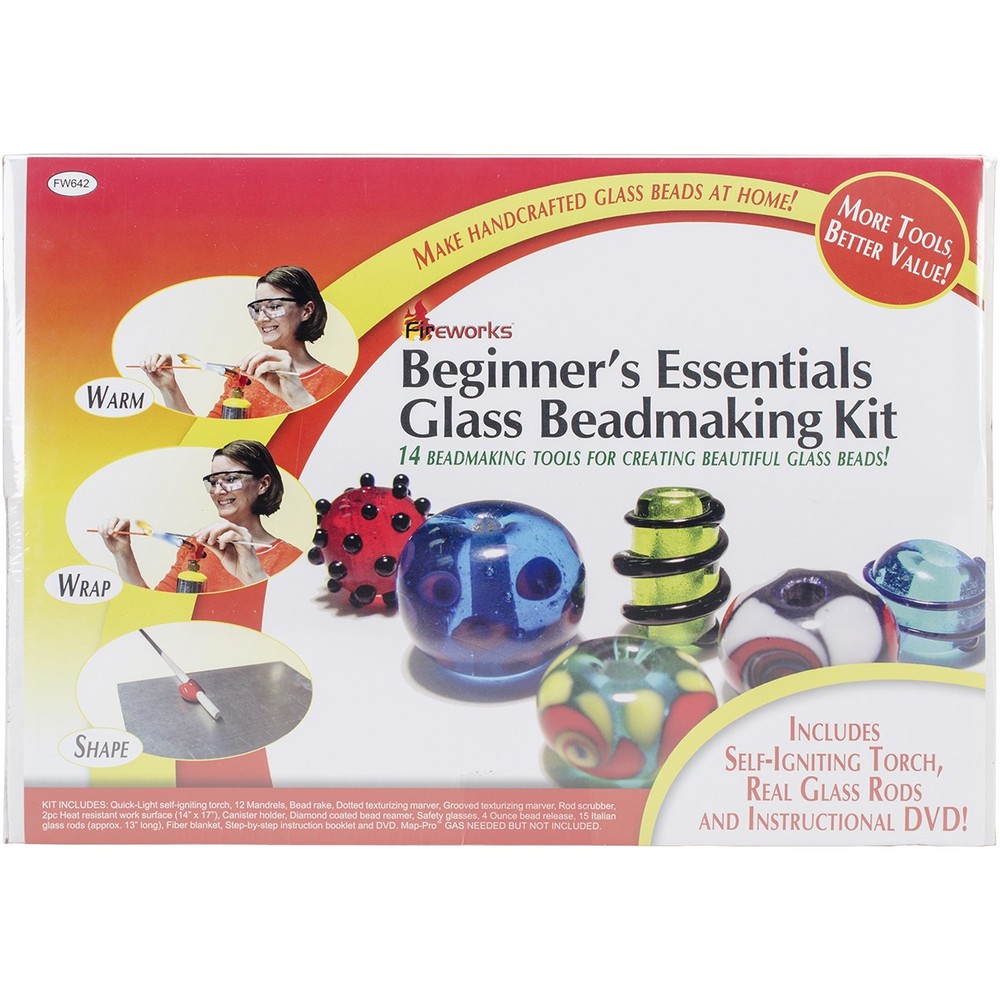 Fireworks Beginner's Essentials Glass Beadmaking Kit