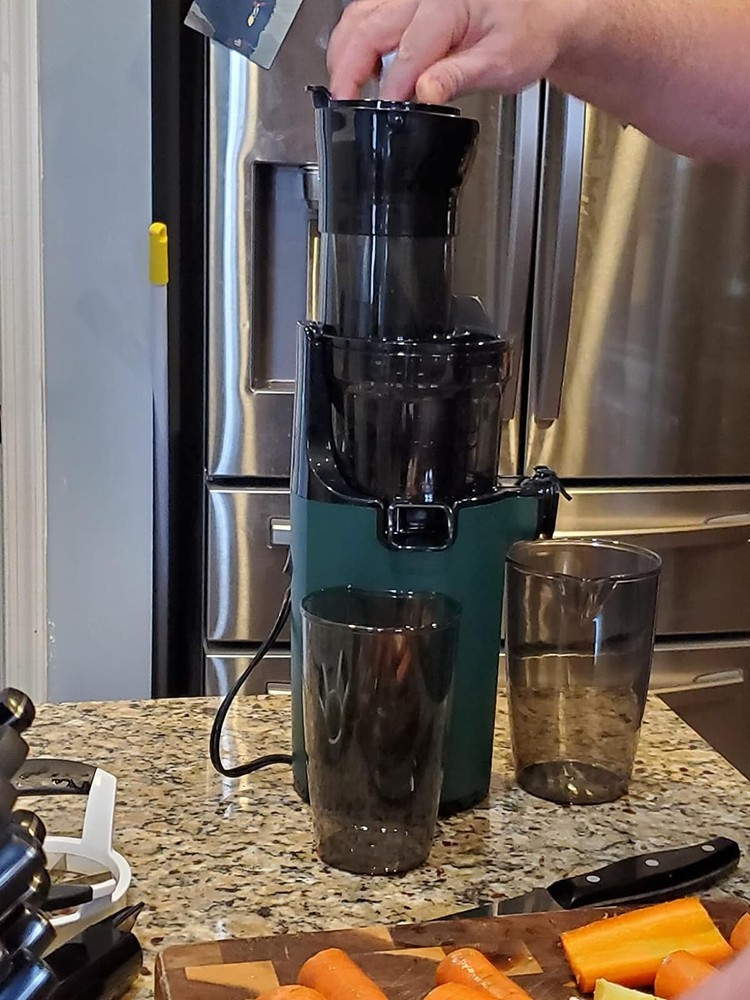 Slow Juicer Machine Masticating Cold Press Juicers Squeezer Vegetable Processor