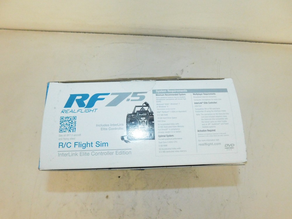 ^^ FUTABA RF 7.5 REALFLIGHT R/C FLIGHT SIMULATOR (LSP106)