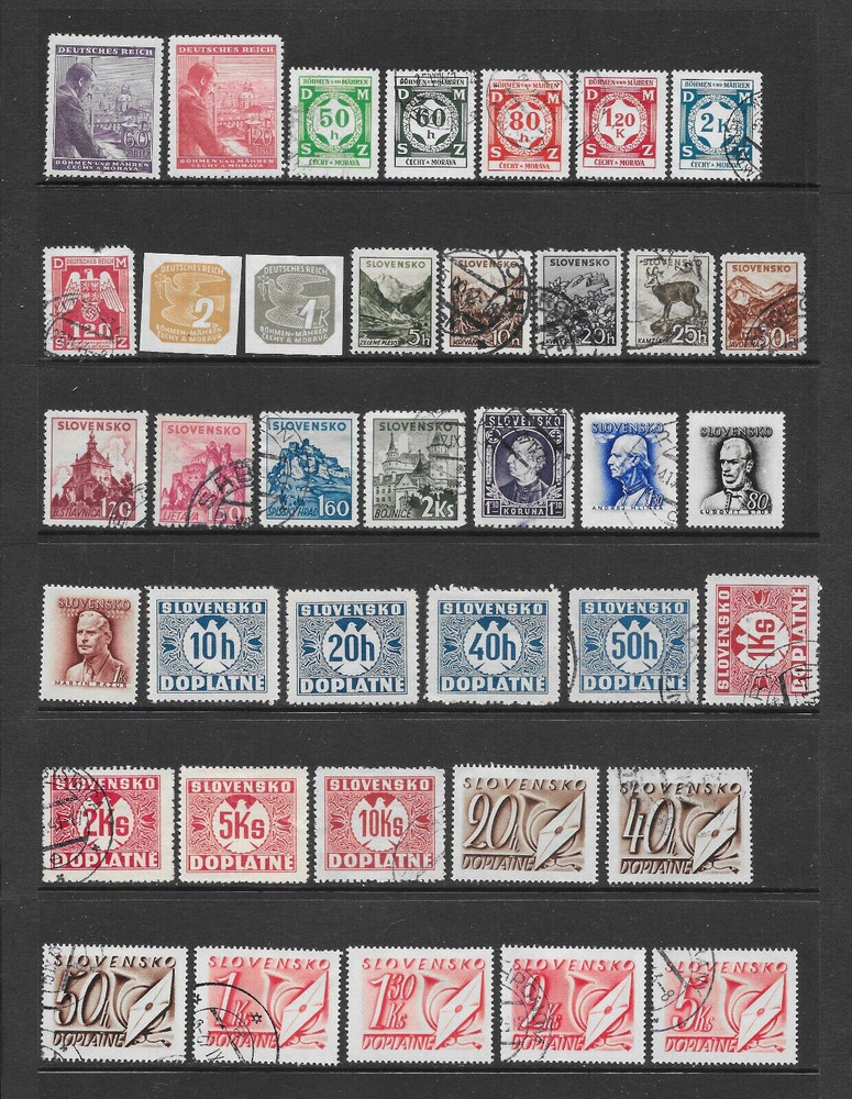 FINLAND VARIOUS USED ISSUES 1940 to 1948